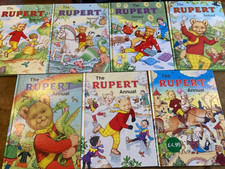 7 Vintage Rupert the Bear