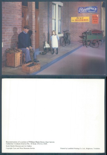 1945 postcard reconstruction - postcard,