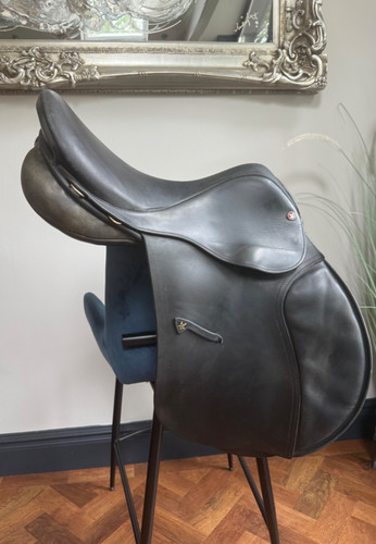Black balcon saddle - black,