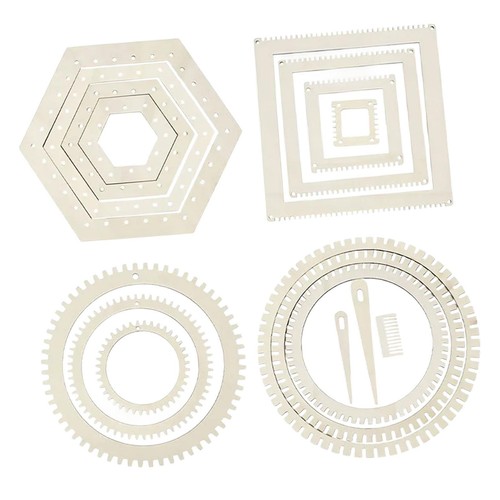 14x wooden weaving looms - wooden,