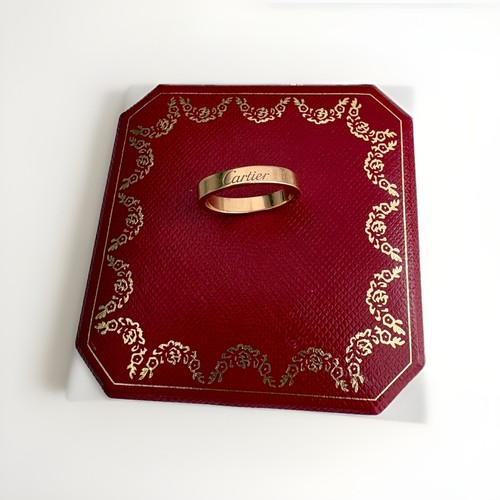 Cartier rose gold ring - c,