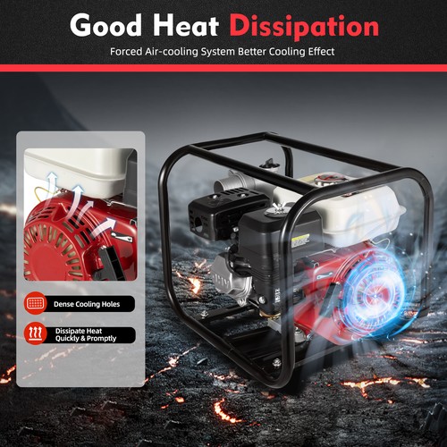 5hp gasoline water pump - 6.5hp,