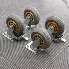 8" Heavy Duty Swivel Castor Wheels Trolley 200mm Furniture Casters 1000KG 4PCS
