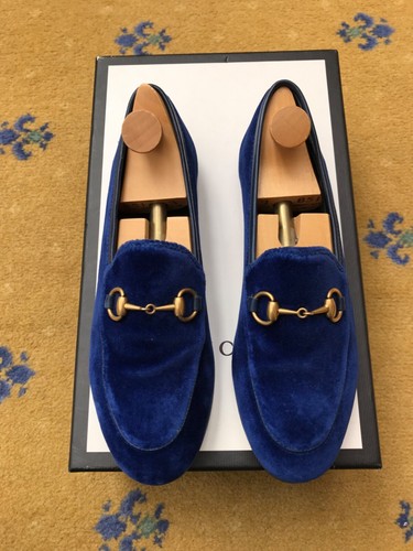 Gucci loafers shoes velvet - gucci,