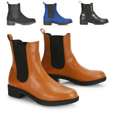 Womens Ankle Boots Ladies Slip