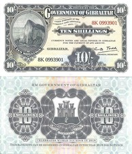 Gibraltar shillings 2018 - gibraltar, 10