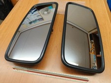 UNIVERSAL SIDE WING MAIN MIRROR FOR TRUCK LORRY VAN CARAVAN BUS CAMPER 16''/6''