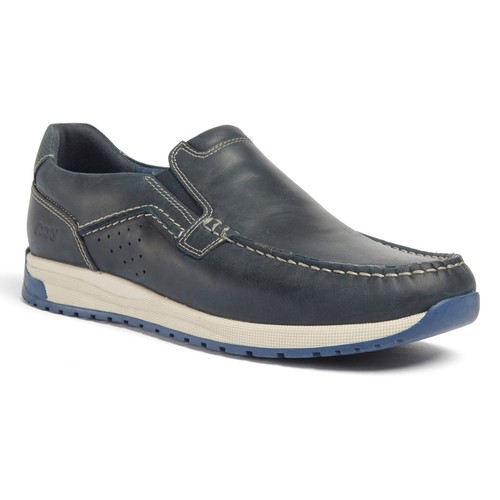 Pod sean leather men navy - leather,