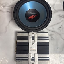 Subwoofer & Amp - Kenwood