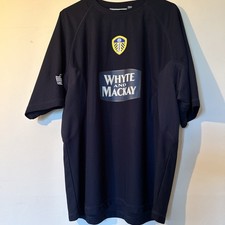 Leeds United 2005/06 Blue Admiral Whyte & Mackay men’s Training Shirt Size XL