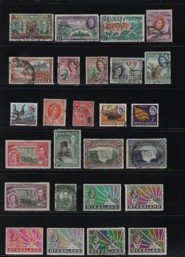 Rhodesia lot 182 used - lot,