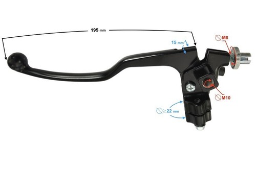 Clutch handle - , fitting