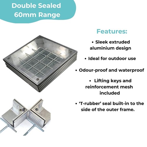 Recessed manhole cover 450 - cover,