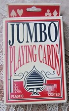 Playing Cards - Jumbo Size (12.5 cm x 9.5 cm) - 54 pack