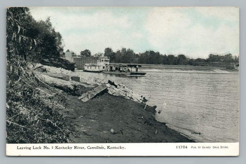 Kentucky river lock - lock, steamer