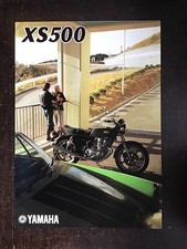 Yamaha XS500 Genuine Sales Brochure 