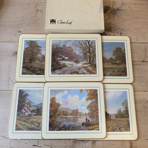 Vintage boxed clover - clover, leaf