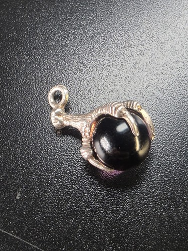 Vintage sterling silver claw - silver,