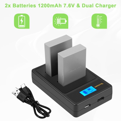 2pcs bln battery for olympus - bln-1,
