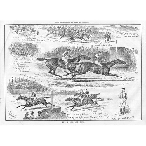 Horse racing the derby - the, oaks