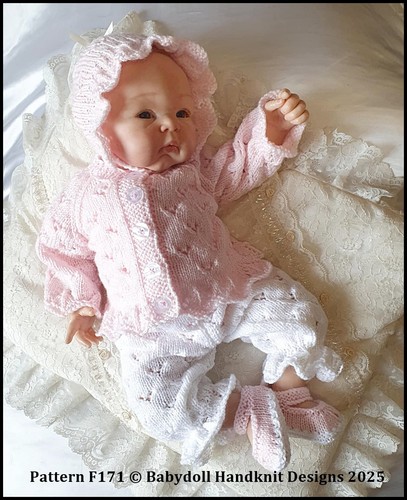Knitting pattern baby reborn - pattern,