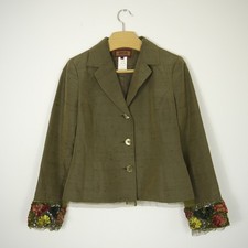 Renato Nucci Jacket Green Silk