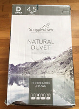 Snuggledown Natural Duck Feather & Down Duvet, 45 Tog DOUBLE - RRP £65.00