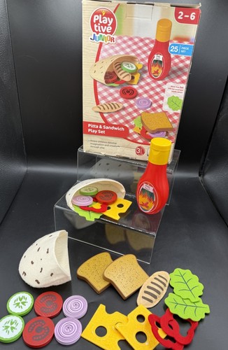 Wooden felt pitta sandwich - /,