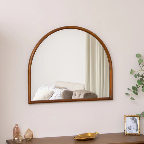 This dark wood - dark, framed