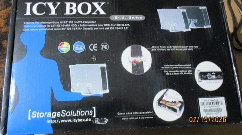 External hdd case icy - hdd,