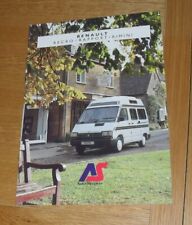 Renault Trafic Recro Rapport Rimini Autosleeper Motorhome Brochure 1992-1993