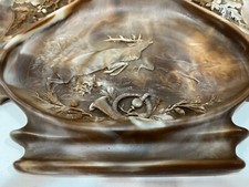 Vintage Marbled Brown Genuine