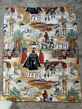 Return Of The Jedi Vintage Curtains From 1983 Very Scarce Vintage Fabric