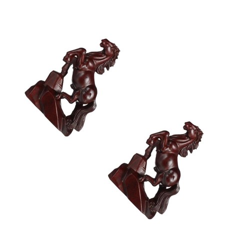 Dark brown ebony wood standing - wood,