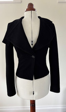 Vivienne Westwood Anglomania black windmill jacket UK12/IT44