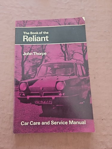 Pitman book reliant owners - book,