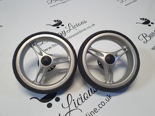 Baby Jogger City Mini Rear Back Wheels Pair Replacement Part Single Double