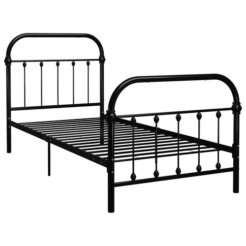 Bed frame metal light solid - bed,