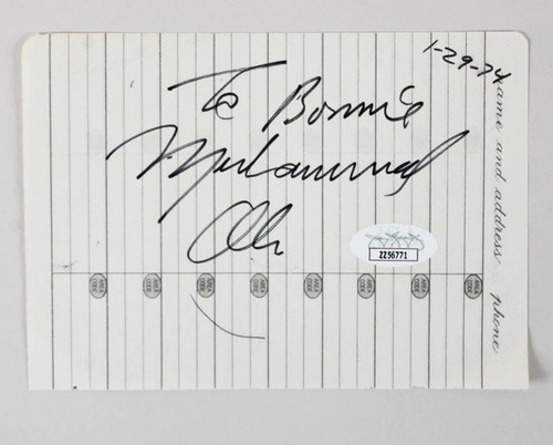 Muhammad ali signed - muhammad, –