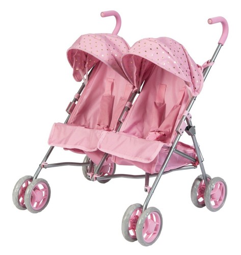 Twin doll stroller - doll, by