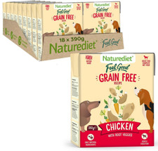 Naturediet - Feel Good Wet Dog Food, Natural and Nutritionally Balanced, Grain F