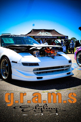 Flug style front bumper lip - style,