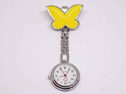Nurse clip butterfly fob - nurse's, clip-on