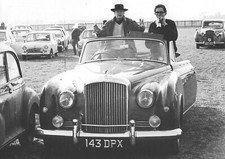 BENTLEY VINTAGE CAR POSTCARDS
