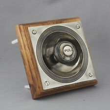 Nickel Claverley Front Door Bell Pull 