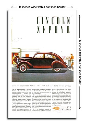 1936 lincoln zephyr - 1936,