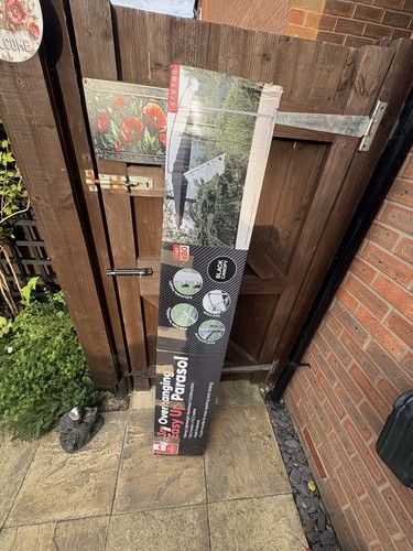 Overhanging easy parasol - 3m,