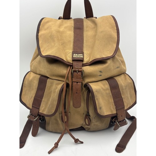 Vintage bean rucksack - l.l.,