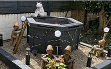 Large Hexagonal Raised Pond