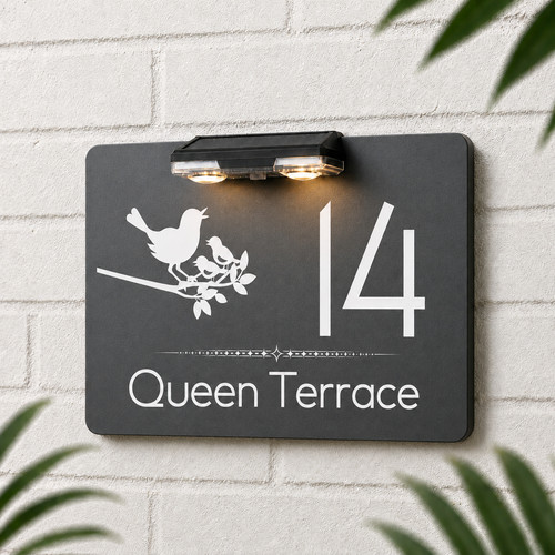 Personalised solar led house - solar,